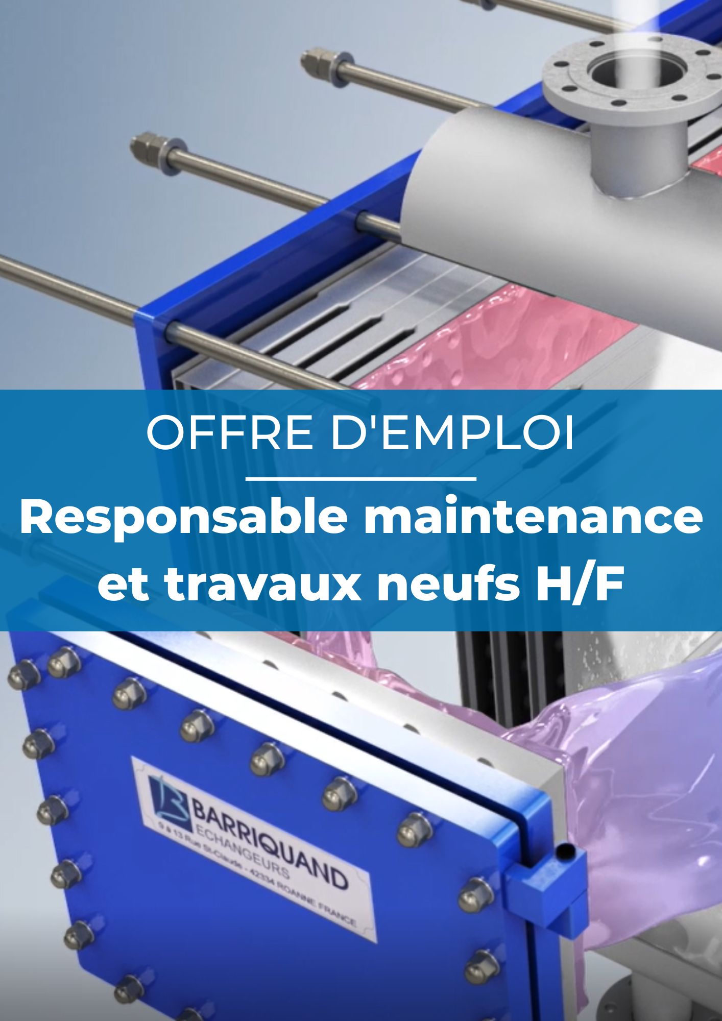 offre responsable maintenance et travaux neufs